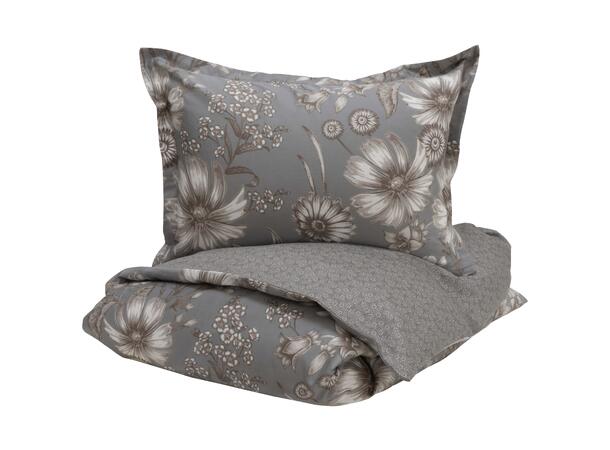 Borås Cotton Siena sengesett 140x200/50x70 Grå
