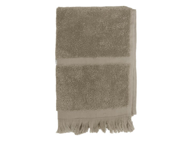 Gustav Ovland Figaro håndkle 50x70 Beige / Vass