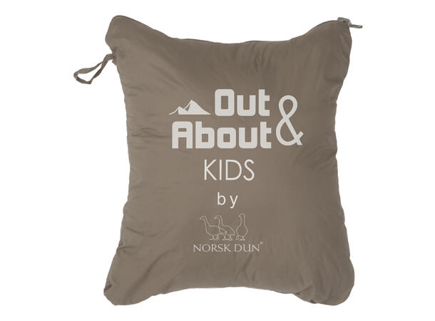 Out&About barn- Dunpledd by Norsk Dun 90x130 Beige