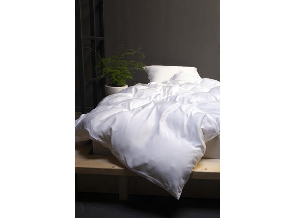 Bambus sengetøy Enjoy Turiform 140x200 hvit