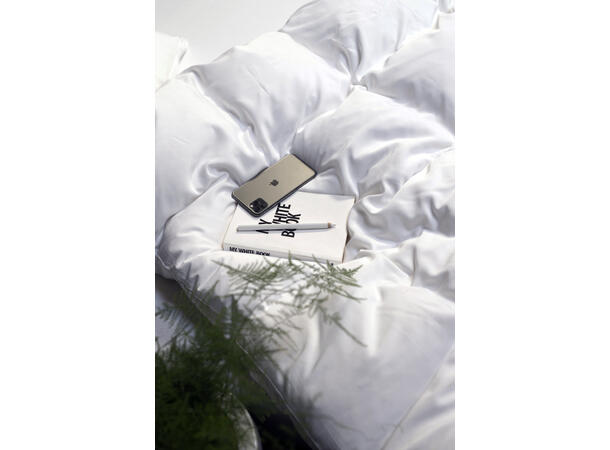 Bambus sengetøy Enjoy Turiform 140x200 hvit