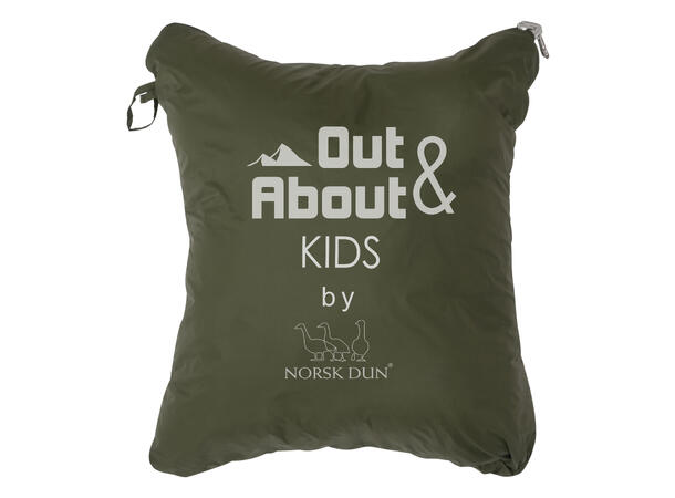 Out&About barn- Dunpledd by Norsk Dun 90x130 Grønn