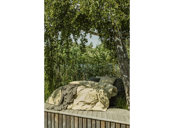 Gustav Ovland Silla Mineral sengesett 140x200/50x70 Røkt eik