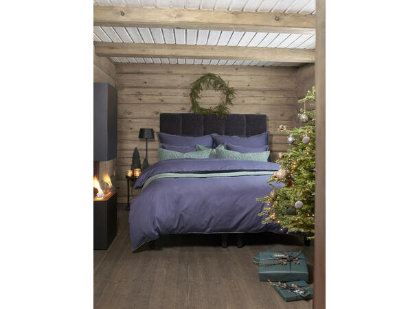 Halvor Bakke St. Julian sengesett 200x220/2*50x70 Blå / Navy