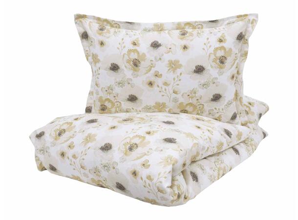 Borås Cotton Adria sengesett 140x200/50x70 Gul
