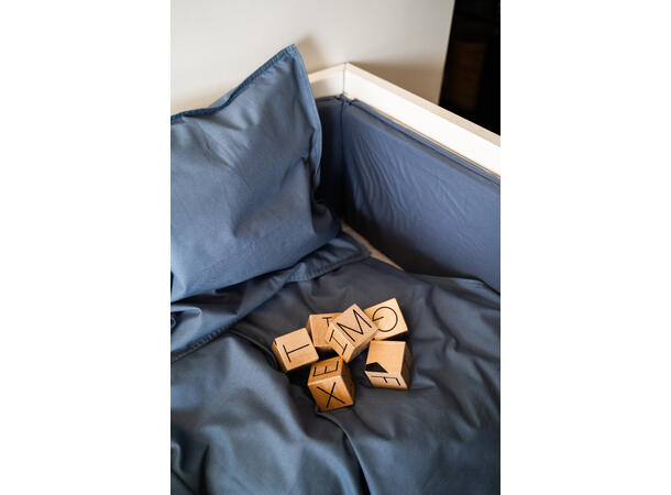 Cozy sengekant 3cm 360x30 Dyp blå