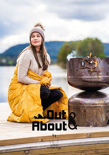 Out&About katalog 2023 - Dunpledd, dunsokker, dunbag, dunvesker