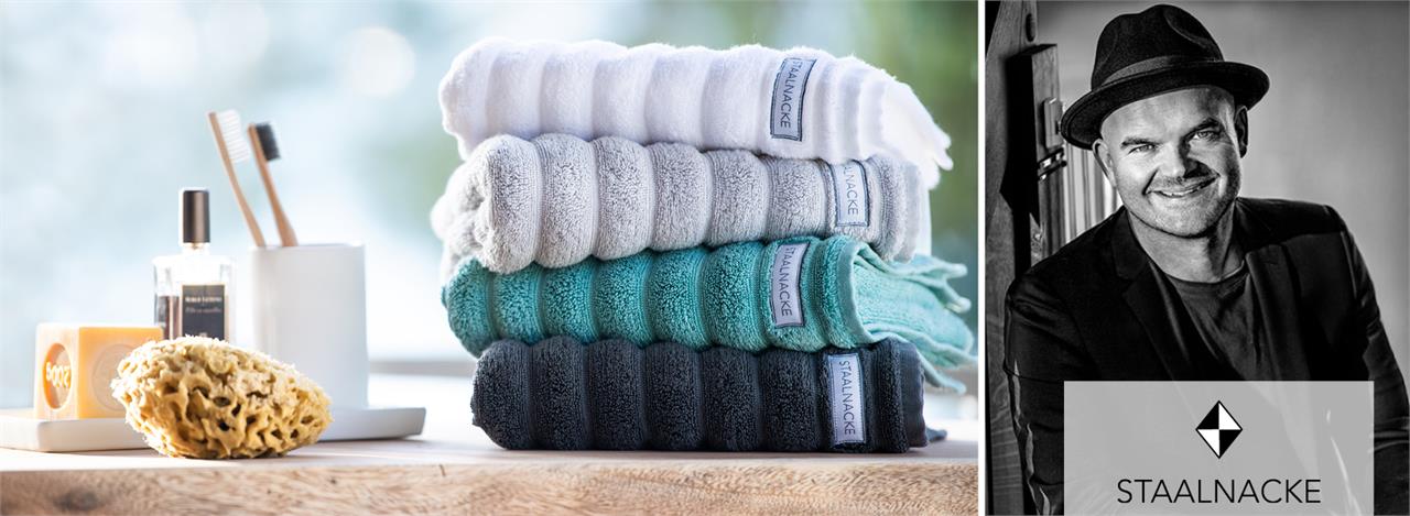 Simen Staalnacke håndklær og baderomstilbehør