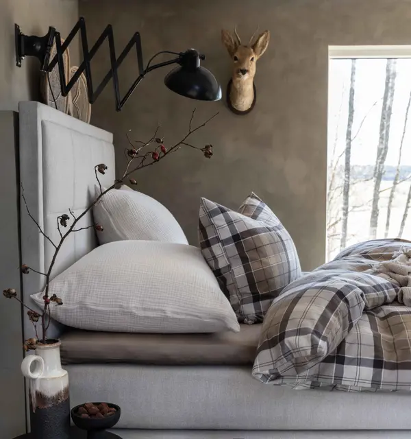 Borås Cotton Torino putetrekk 60x80 Beige 