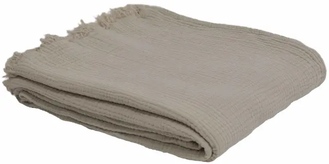 Borås Cotton Torino sengeteppe 160x260 Beige 