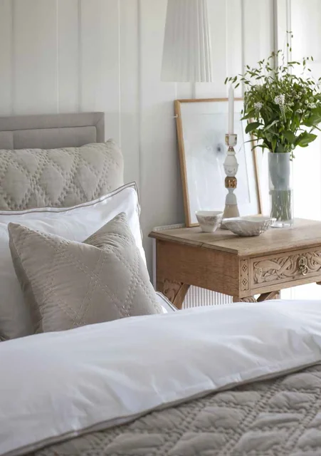 Borås Cotton Sky sengesett 140x200/50x70 Beige 