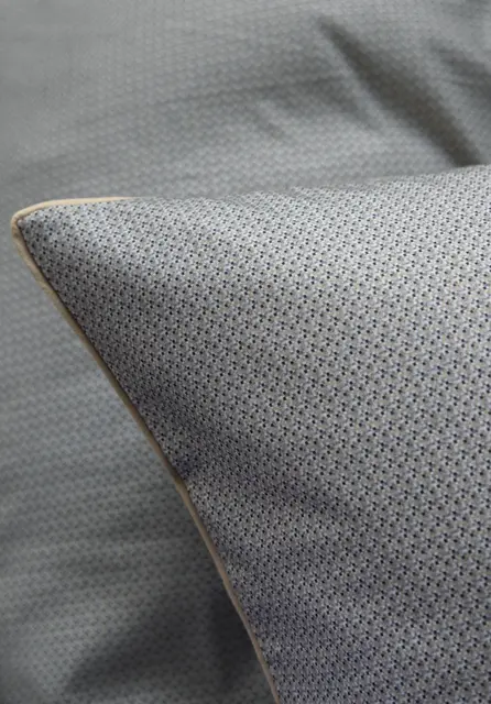 Borås Cotton Enzo sengesett 140x220/50x70 Grå 