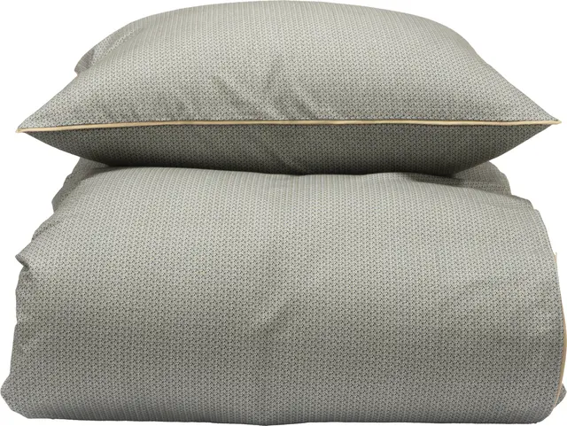 Borås Cotton Enzo sengesett 140x220/50x70 Grå 