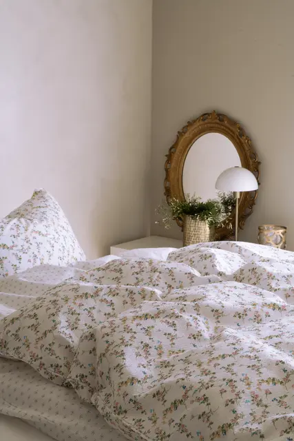 Borås Cotton Felicia Blomst 140x200/50x70 Multi 