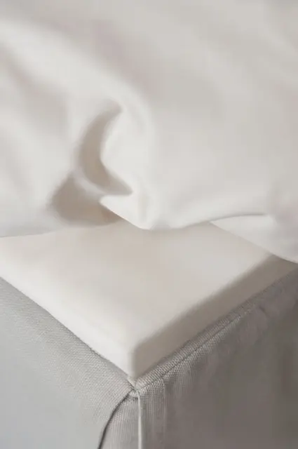 Borås Cotton Cloud konvoluttlaken 90x200 Lys beige 