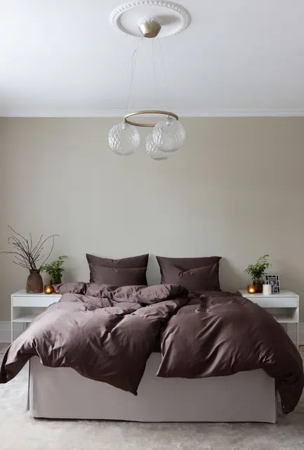 Borås Cotton Cloud sengesett 140x220/50x70 Brun 