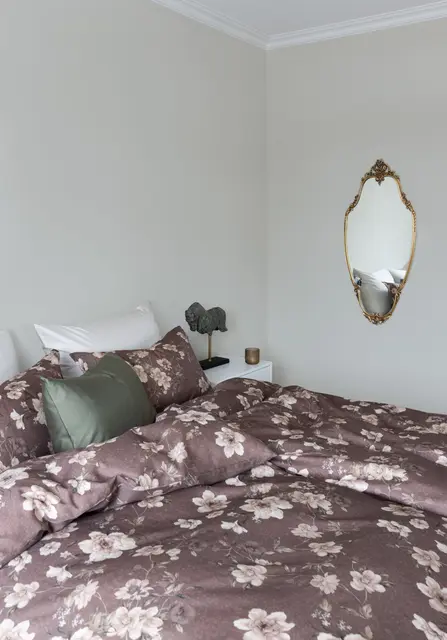 Borås Cotton Oline sengesett 140x200/50x70 Brun 