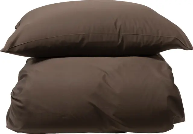 Borås Cotton Cloud sengesett 140x220/50x70 Brun 