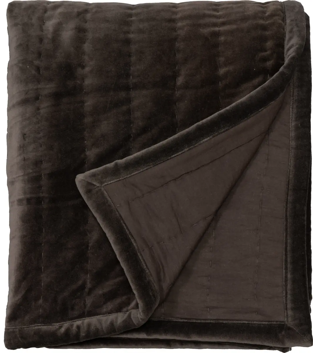 Borås Cotton Noor sengeteppe 140x260 Brun