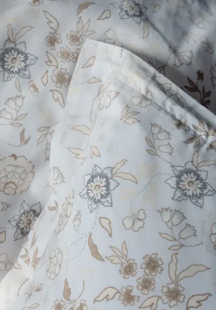 Borås Cotton Liva sengesett 140x200/50x70 Blå 
