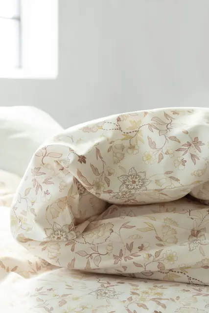 Borås Cotton Lumi sengesett 140x200/50x70 Taupe 