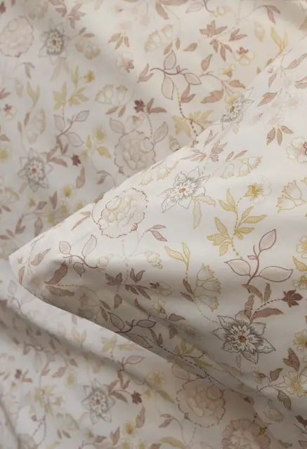 Borås Cotton Lumi sengesett 140x200/50x70 Taupe 