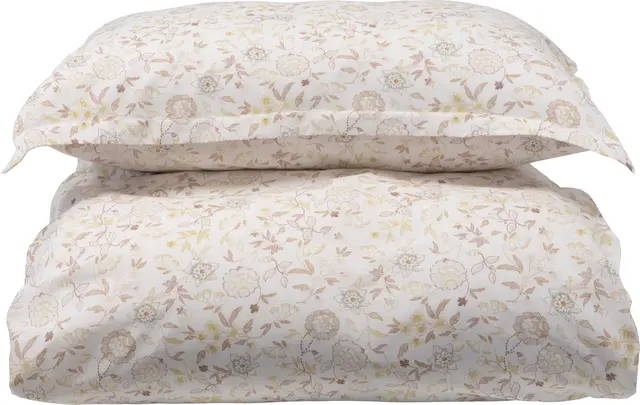 Borås Cotton Lumi sengesett 140x200/50x70 Taupe 