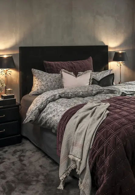 Borås Cotton Trouville sengeteppe 130x180 Greige 