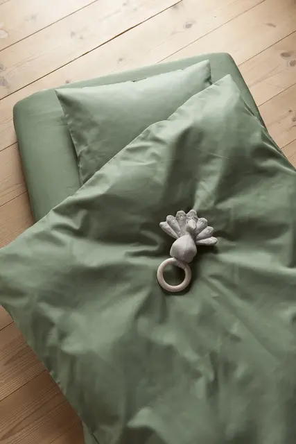 Cozy Cloud sengesett 80x100/35x40 Grønn / Green 