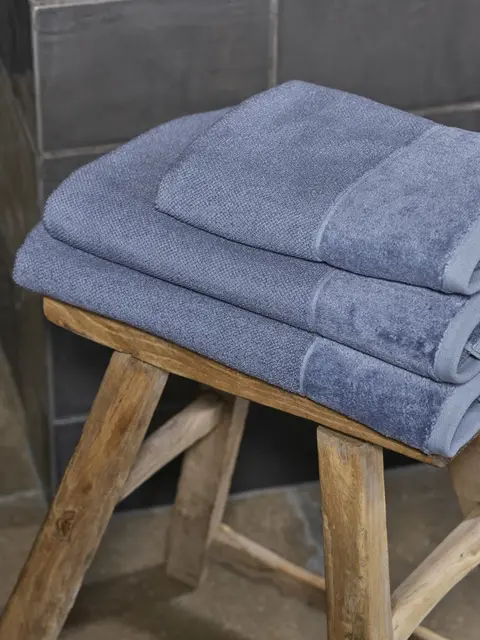 Halvor Bakke Clifton håndkle 86x150 Vintage indigo