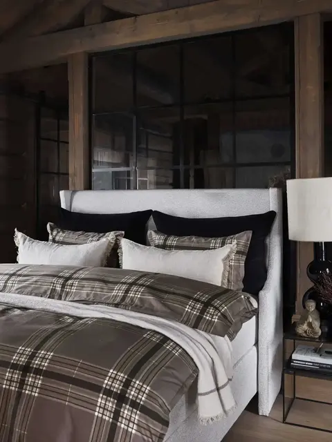 Halvor Bakke Chamonix pledd 130x200 Beige / Pure cashmere 