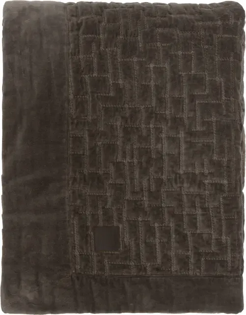 Halvor Bakke Grand Provence sengeteppe 160x255 Brun / Muldvarp 