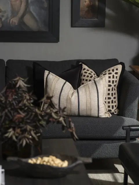 Halvor Bakke Thomas putetrekk 50x50 Sort 