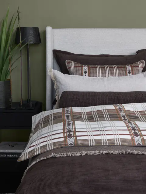 Halvor Bakke Matterhorn sengesett 140x200/50x70 Beige / Pure cashmere 