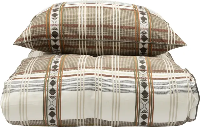 Halvor Bakke Matterhorn sengesett 140x200/50x70 Beige / Pure cashmere 