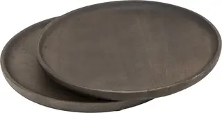 Halvor Bakke Truro brett 2-pack &#216;25 Brun