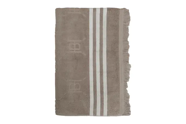 Halvor Bakke Mølen håndkle 100x180 Beige / Pure cashmere 