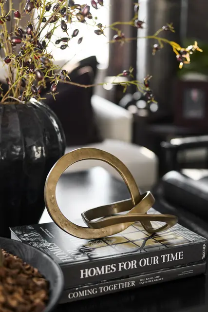 Halvor Bakke Blommenholm skulptur 29x19x30 Messing 