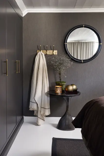 Halvor Bakke Lysaker speil Ø65 Sort 