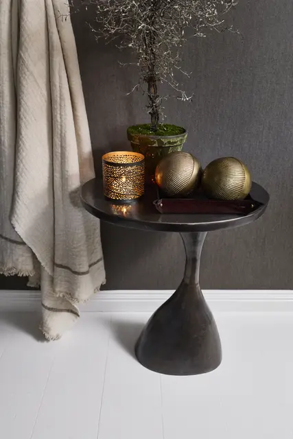 Halvor Bakke Skillebekk dekorball Stor Messing 