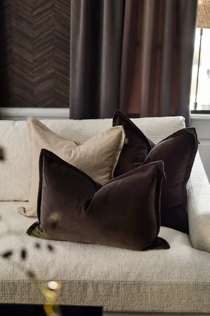 Halvor Bakke Filipstad putetrekk 50x50 Lys beige 