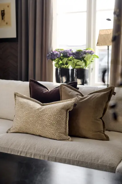 Halvor Bakke Bogstad putetrekk 40x60 Beige 