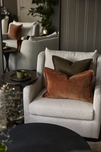 Halvor Bakke Filipstad putetrekk 50x50 Brun 