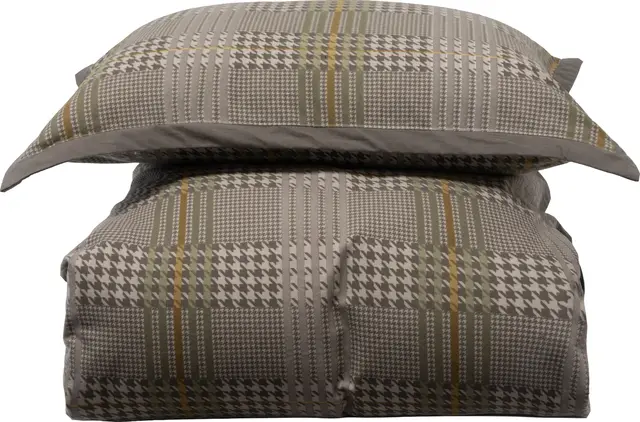 Halvor Bakke Ekeberg sengesett 140x200/50x70 Brun / Muldvarp 