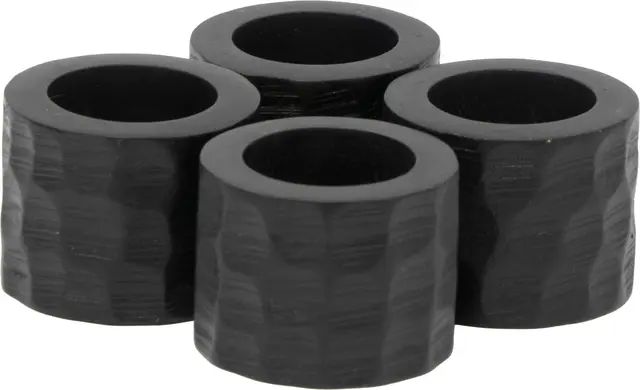 Halvor Bakke Pret serviettring 4-pack Sort 