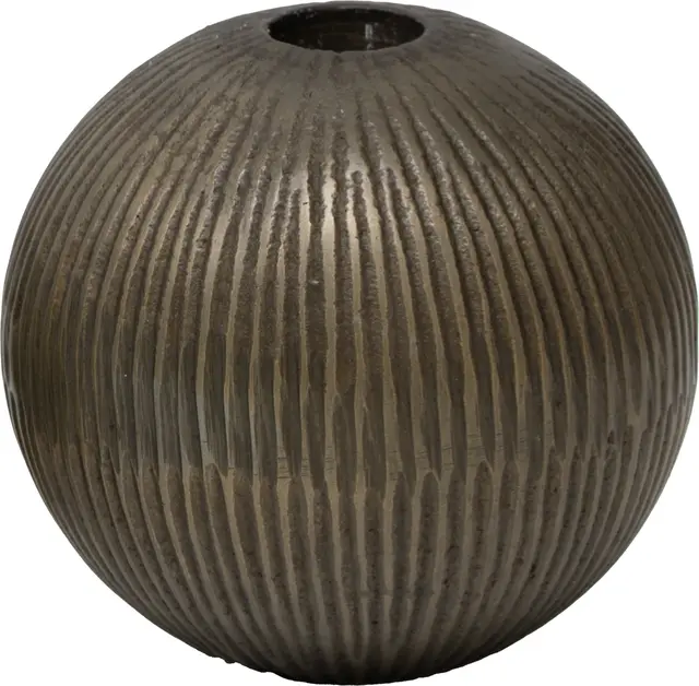 Halvor Bakke Skillebekk lysestake Stor Brun 