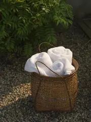 Halvor Bakke Ocean h&#229;ndkle 70x140 Hvit / Brilliant white