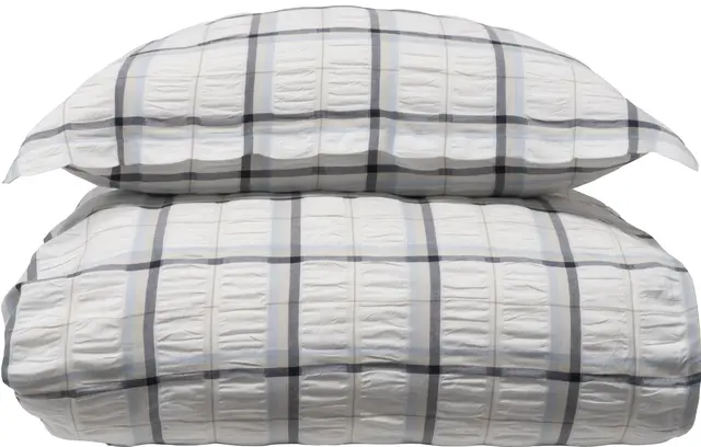 Halvor Bakke Nox sengesett 240x220/2*50x70 Blå / Midnight blue 