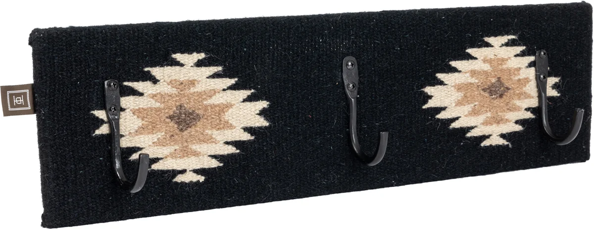 Halvor Bakke Sierra Nevada knaggrekke 3 knagger Sort, natur, beige 