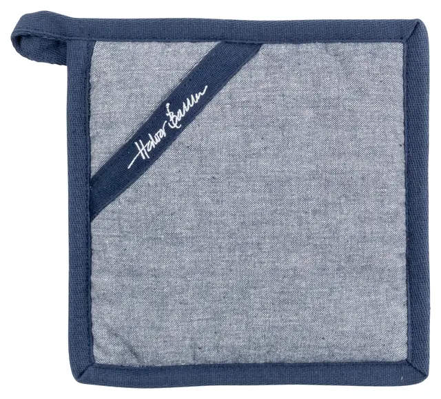 Halvor Bakke Færder gryteklut 2-pk bom 22x22 Blå 